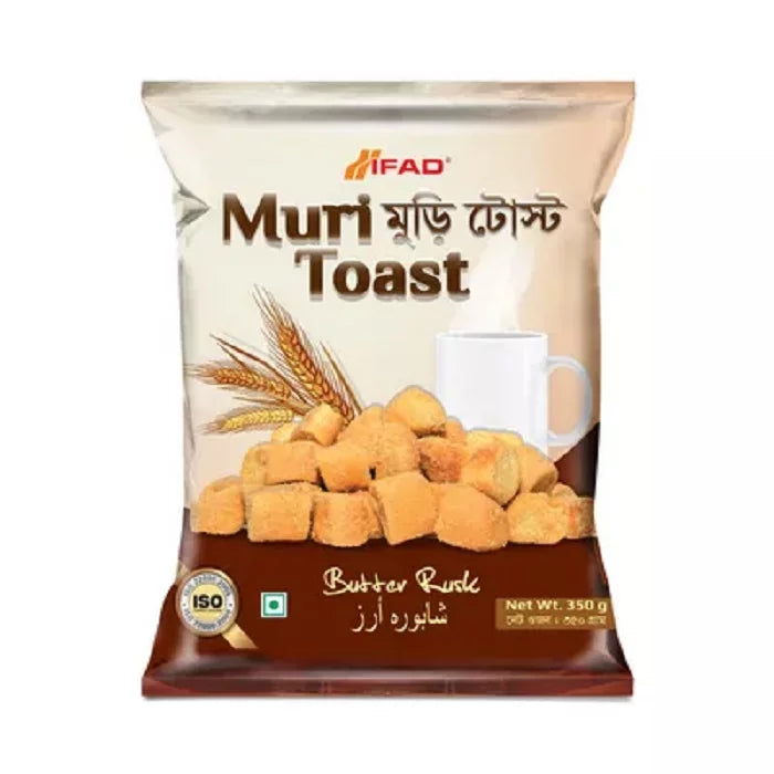 মুড়ি টোস্ট বাটার রাস্ক বিস্কুট (350 gm)