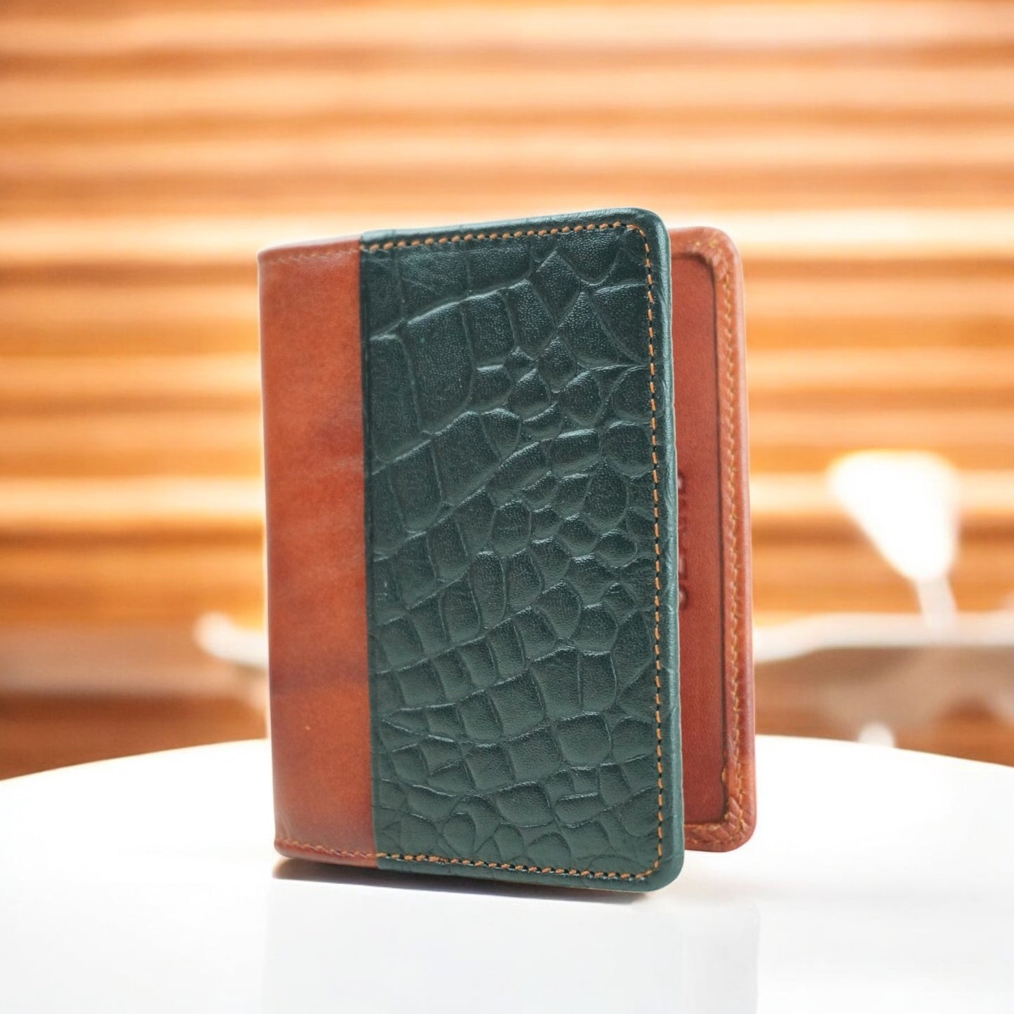 OLAND Premium Leather Pocket Card Holder and Wallet