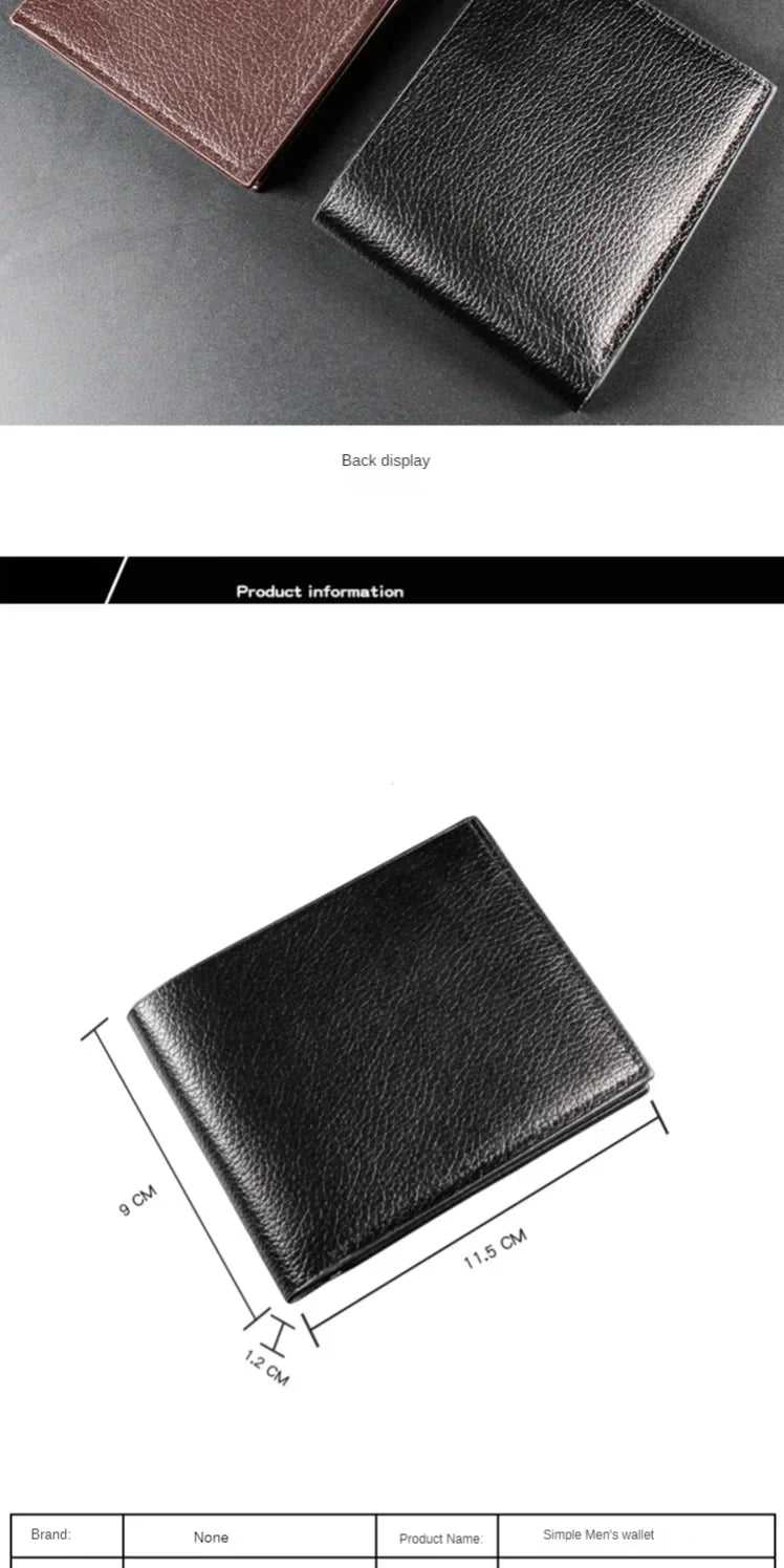 Men's Genuine Leather Wallet